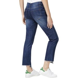 Rachel Roy Women's Straight Leg Blue Jeans